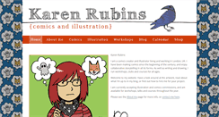 Desktop Screenshot of karenrubins.com